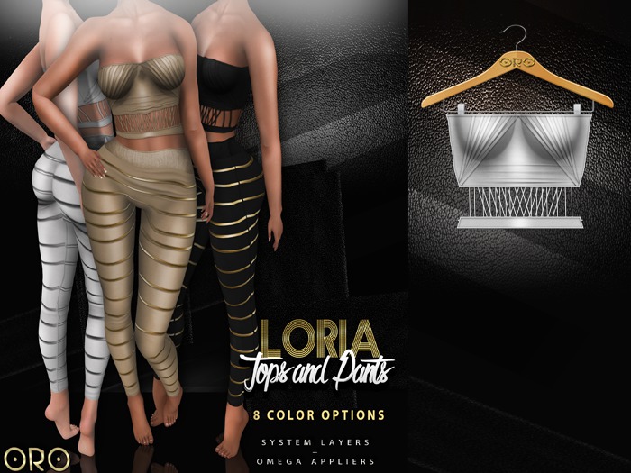ORO - Loria Top - Pearl White