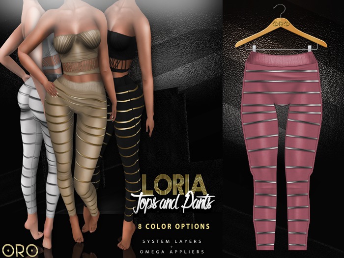 ORO - Loria Pants - S - Pink Punch
