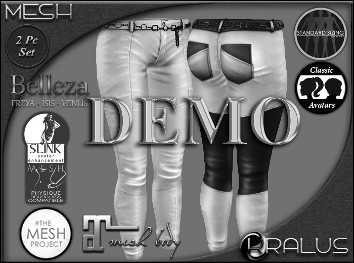 ::KRALUS:: Mesh : Dread Pants : DEMO