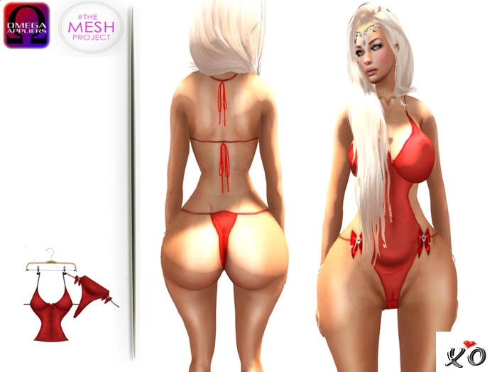 Body Red   Lace x0