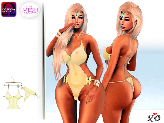Body Yellow Lace x0