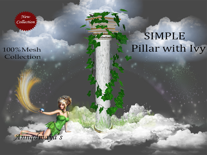 Single Pillar with Ivy"copy and modify"