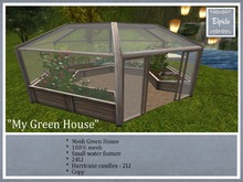 .:[ELPI] "My Green House" - 28LI incl. candle