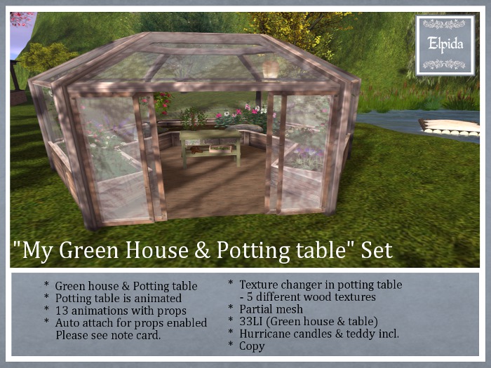 .:[ELPI] "My Green House" - Set..