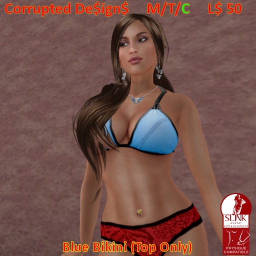 CD - Blue Bikini - Slink Appliers