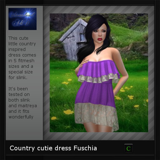fuschia sundress