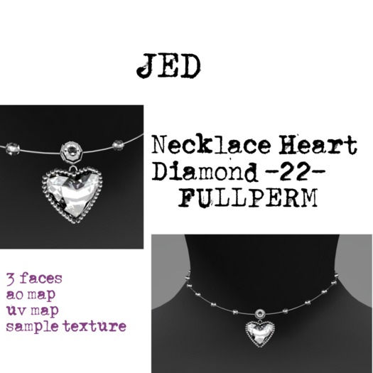 Necklace Diamond FULLPERM -22-