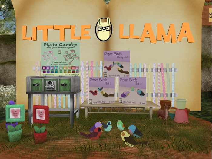 Little Llama - Photo Pot - Red (BOXED)