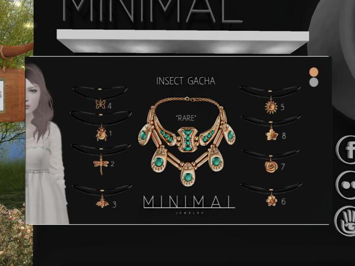 MINIMAL - Insect *1* Silver