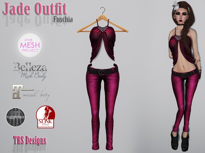 Jade Outfit Fuschia