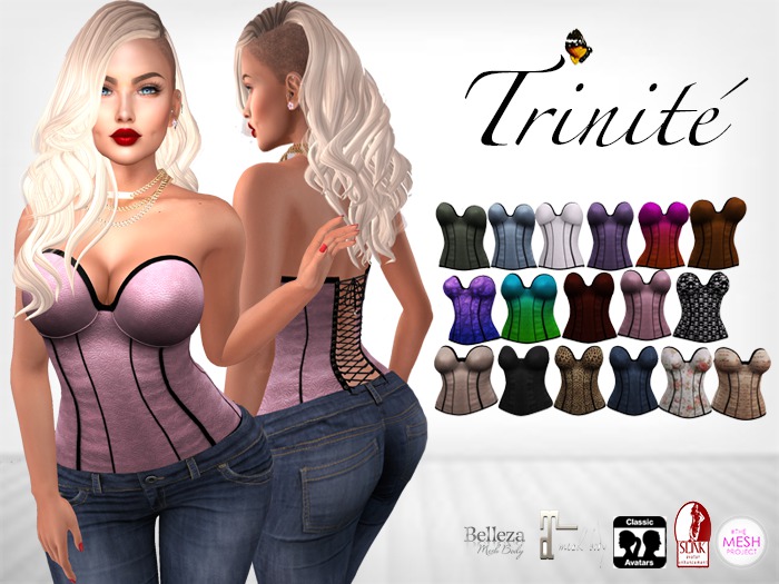 Trinite Rosie Corset W/HUD DEMO ONLY