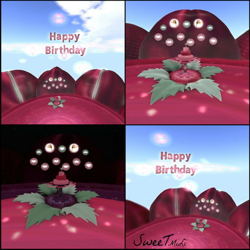 ! Happy Birthday ~ Flower Red ~ Box