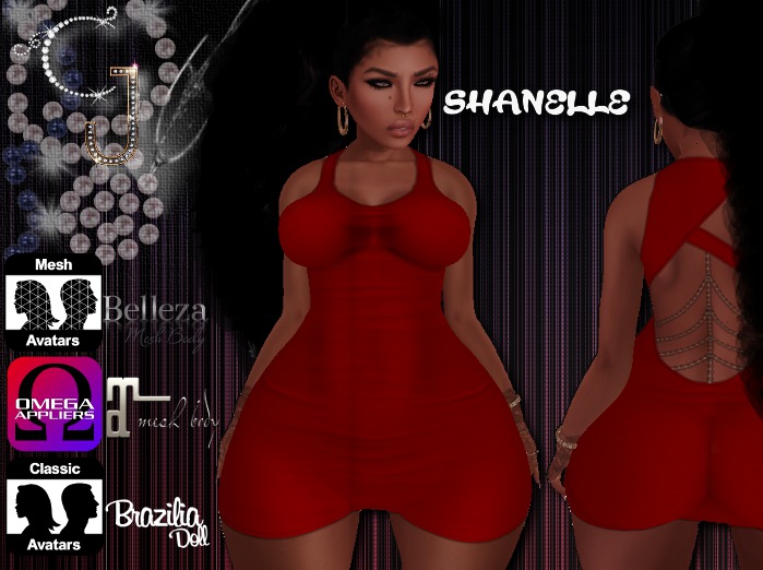 ♥C&J♥ SHANELLE RED