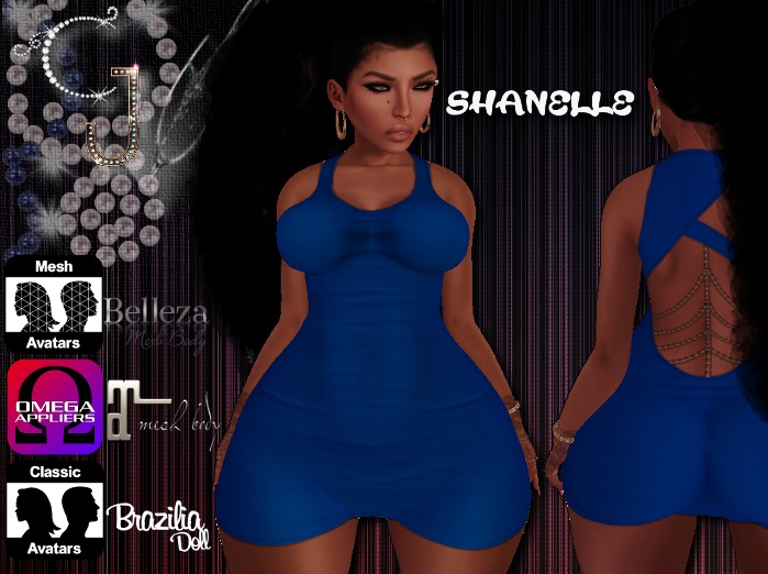♥C&J♥ SHANELLE BLUE