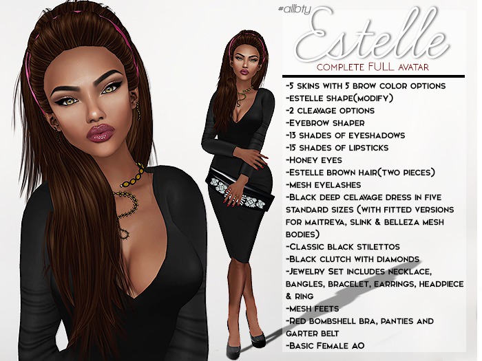 #allbty Complete Avatars "Estelle"