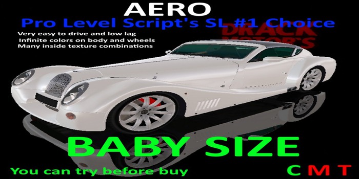 DRACK'S Morgan Aero v1.1 Baby Size (BOXED)