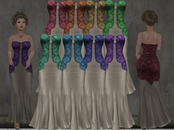 Elise Gown (8 Textures)