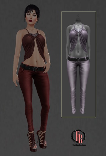 :: FineRain Creations.Jane Outfit Purple