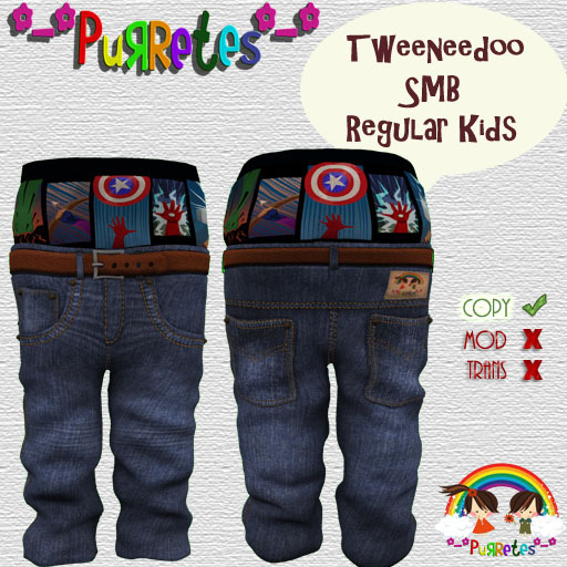 *-*Purretes*-*15 Avengers Pants RK ,Tweeneedoo