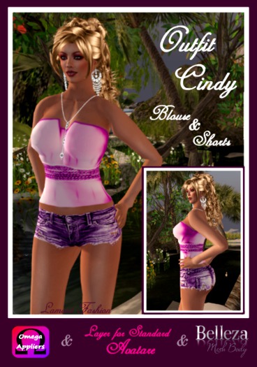 Outfit Cindy mit Layer & Applier