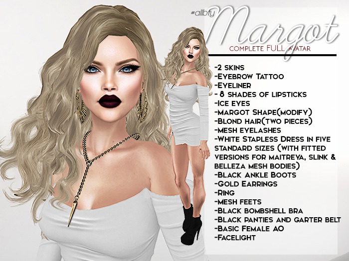 #allbty Complete Avatars "Margot"