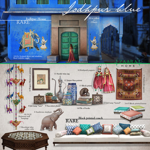 Zaara [home] : 18 Rajastani wall hanging *elephant*