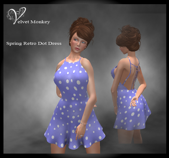 .:TVM:. PW Retro Dot Dress Box