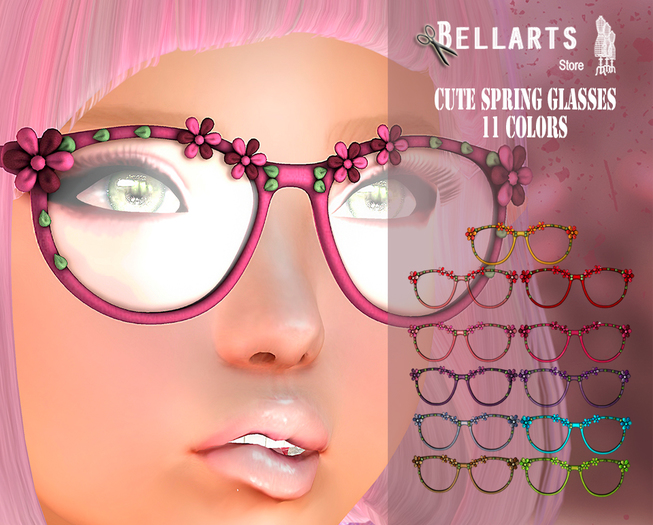 FATPACK - {Bellarts Store} Cute Spring Glasses 11 Colors