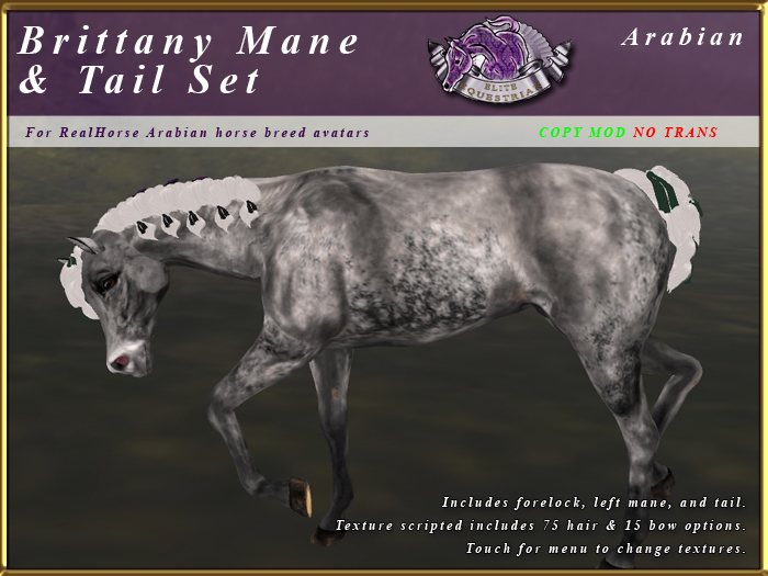 *E* Brittany Mane & Tail Set [BOXED] RHAB