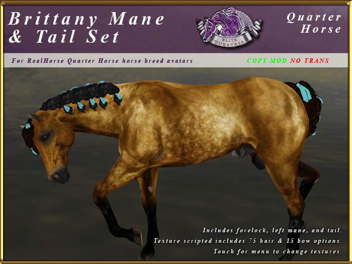 *E* Brittany Mane & Tail Set [BOXED] RHQH