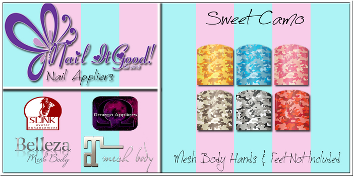 Nail It Good! - Sweet Camo (Add To Unpack)