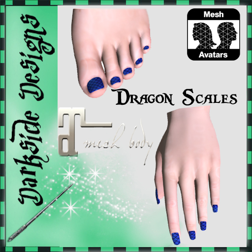 Maitreya Dragon Scales Nails