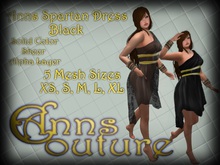 Anns - Spartan Black Dress Package
