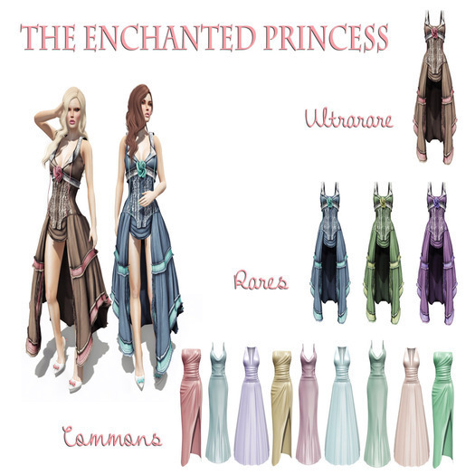 BELLE EPOQUE - The Enchanted Princess - Green RARE