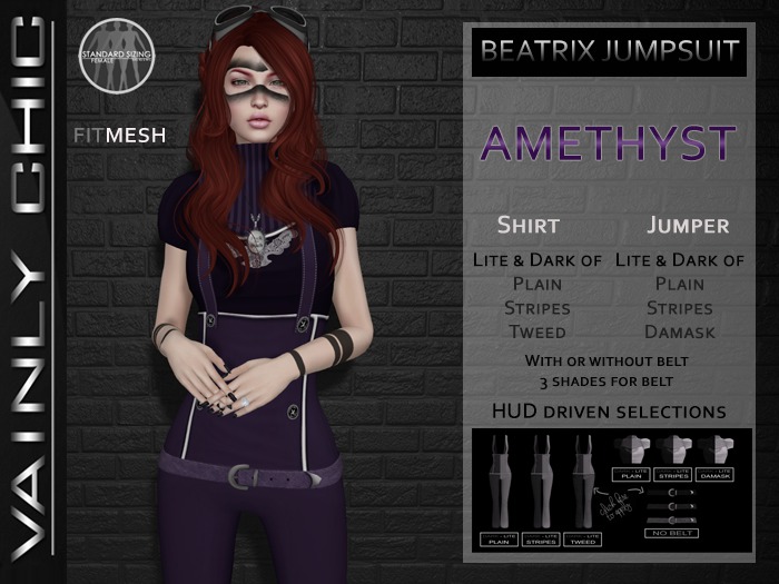 Beatrix Jumpsuit Amethyst