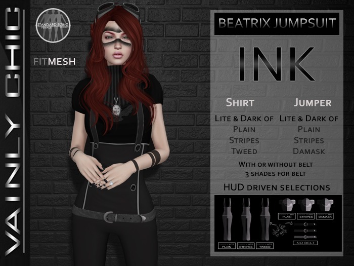 Beatrix Jumpsuit Ink