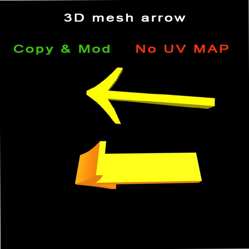 3D arrow