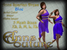 Anns - Spartan Blue Dress Package