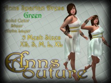 Anns - Spartan Green Dress Package