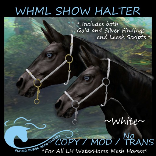 WHML Show Halter- White
