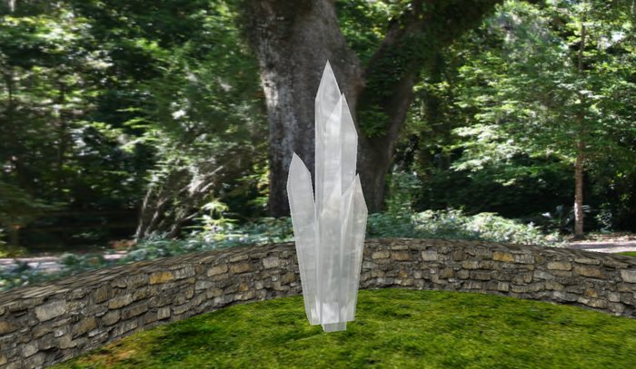 sculpted crystal