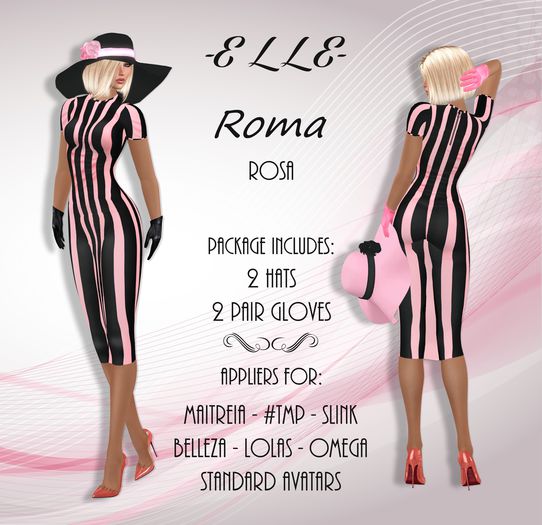 -E L L E- Roma Rosa