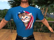 TM Patriotic Kitten T-Shirt