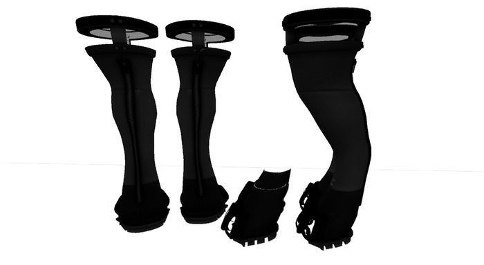 Black Boots Texture mod