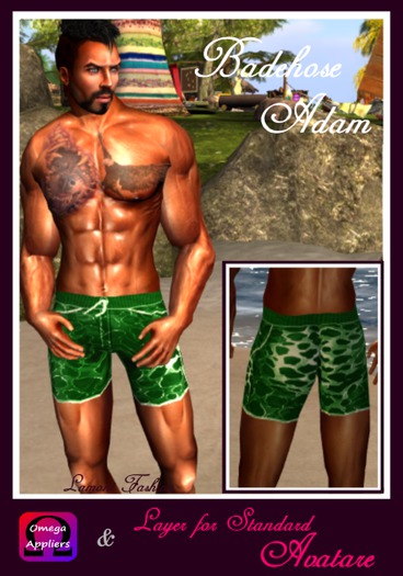 Badehose Adam mit Omega Applier