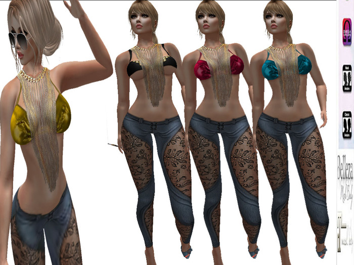 FIRU_OMEGA_BELLEZA_MAITREYA_TOP AND JEANS