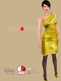[Marquesse] Goldy Dress Yellow