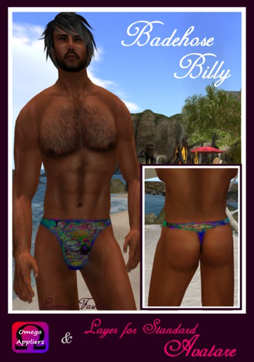 Badehose Billy mit Omega Applier