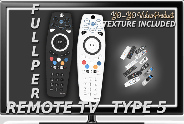 REMOTE CONTROL TV  TYPE 5