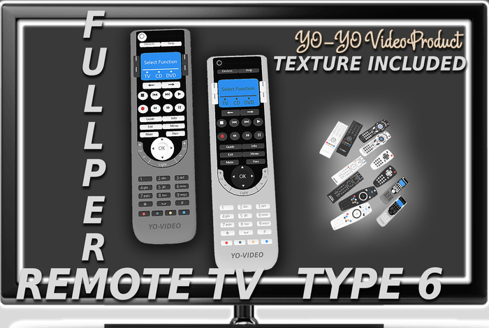 REMOTE CONTROL TV TYPE 6